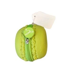 Decca C Green French Macaron Scented Coin Purse Pouch Bag NEW